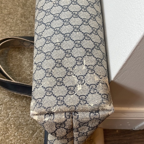 Gucci Tote Bag Navy MG - Picture 13 of 16